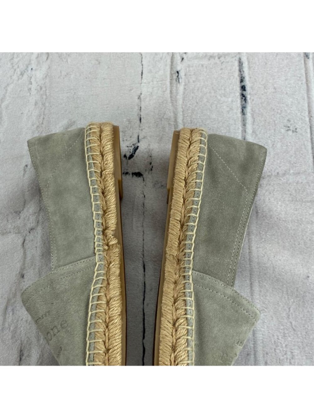 Rag & Bone Suede VGUC Espadrilles Beige Size 37 Womens Casual Slip-On Shoes - Picture 7 of 16